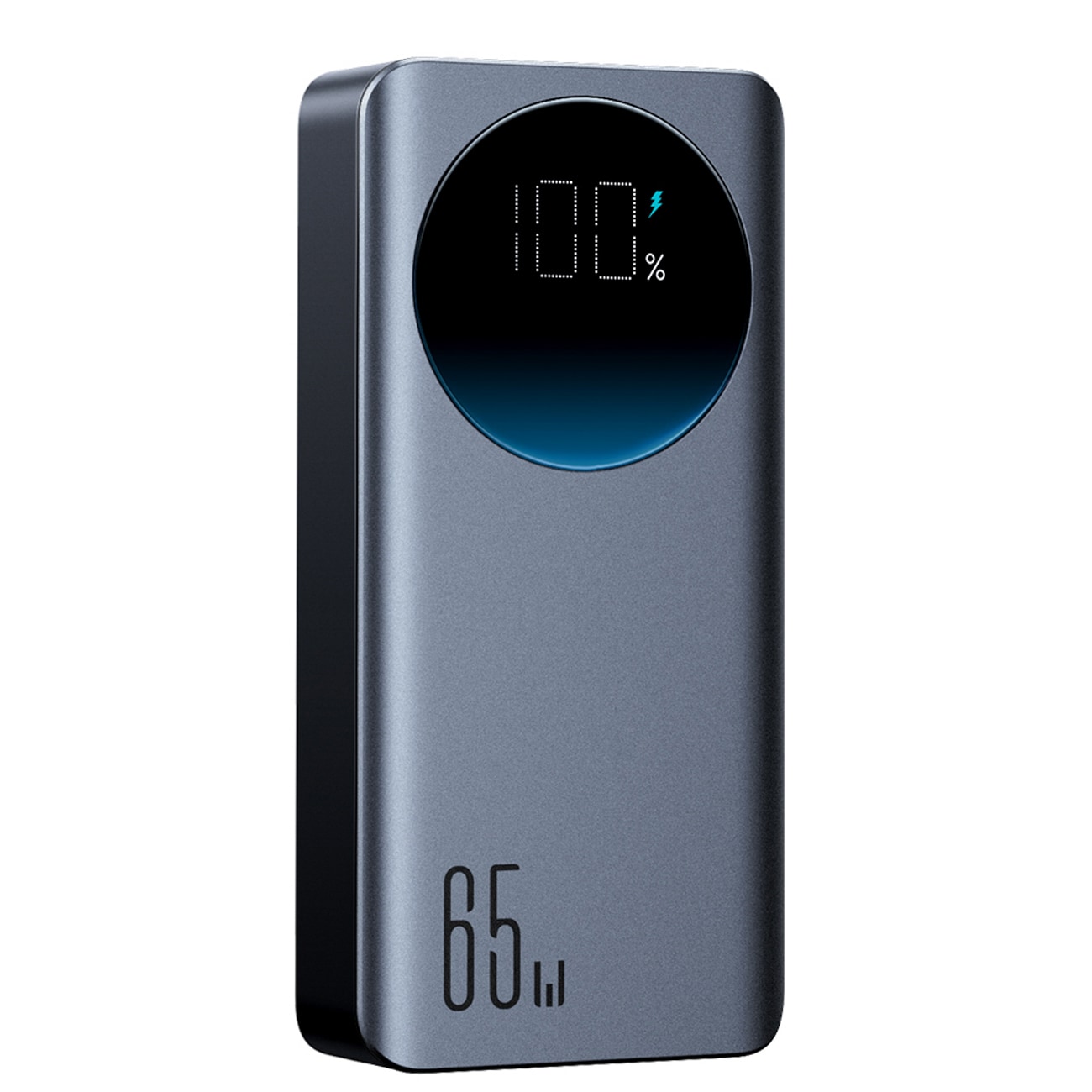 Joyroom JR-PBF05 Pro 30000mAh 65W powerbank med digitalt display, 2x USB-C og 1x USB-A – sort