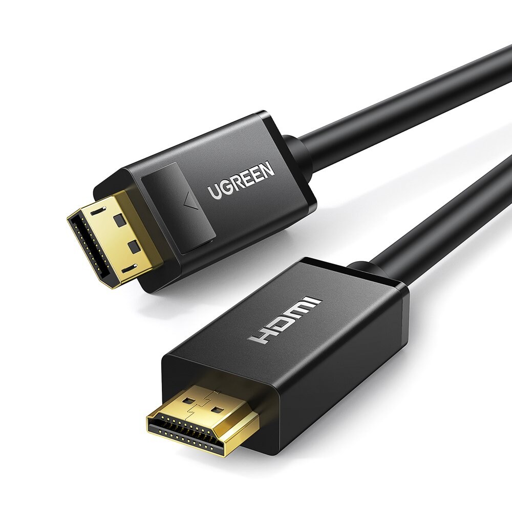 DisplayPort – HDMI-kabel Ugreen DP101 4K 3 m – sort