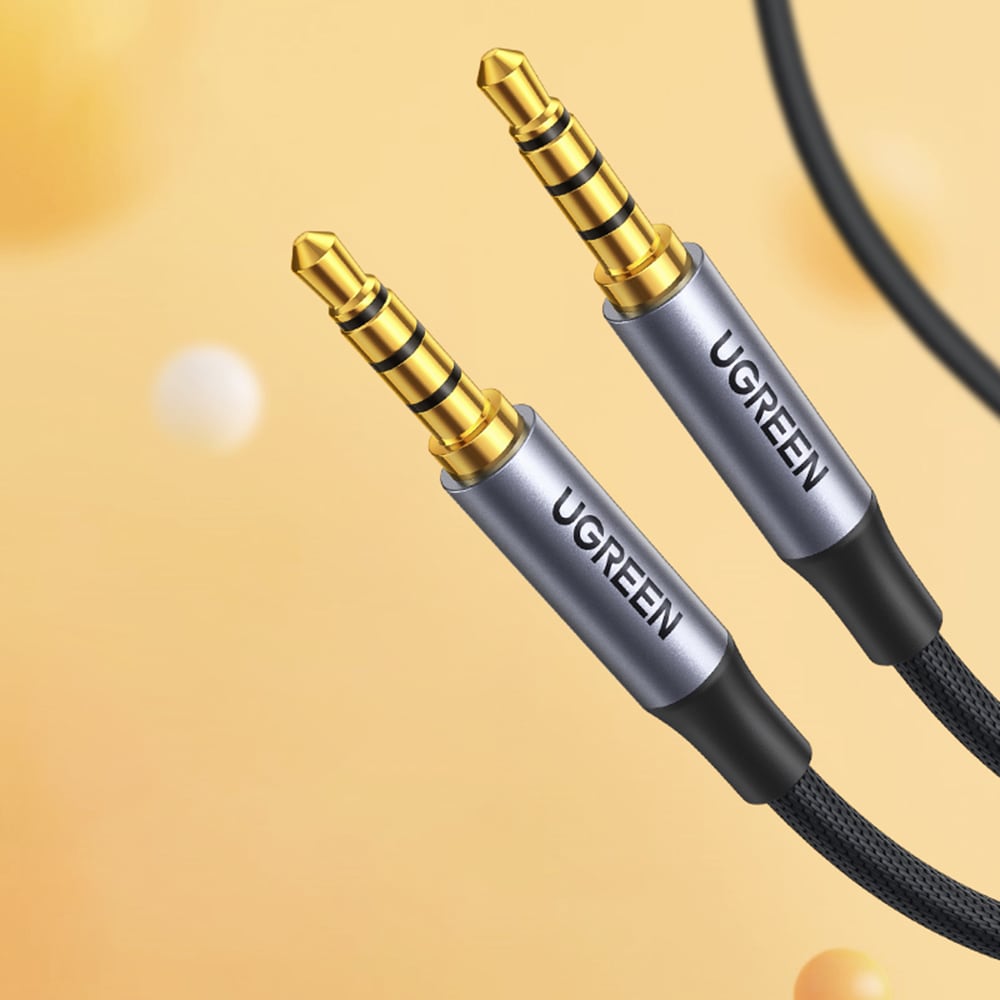 Ugreen AV183 20785-kabel, 3,5 mm mini-jack / 3,5 mm mini-jack, 3 m – grå