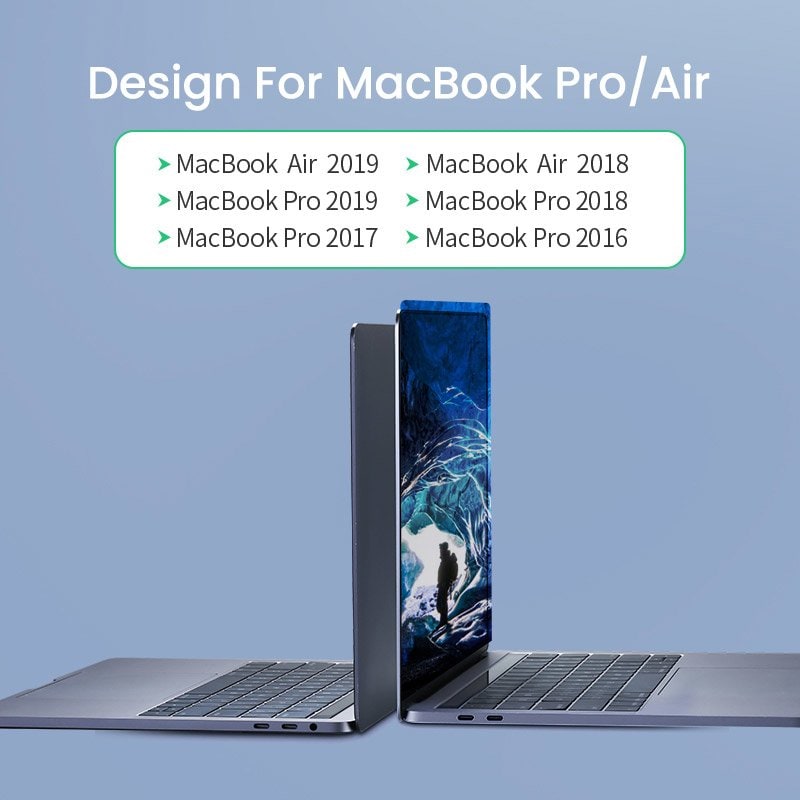 HUB Ugreen 60559 2x USB-C/USB-C PD (TB3, 100W, 4K 60Hz, 10Gbps) HDMI 4K 30Hz Grå