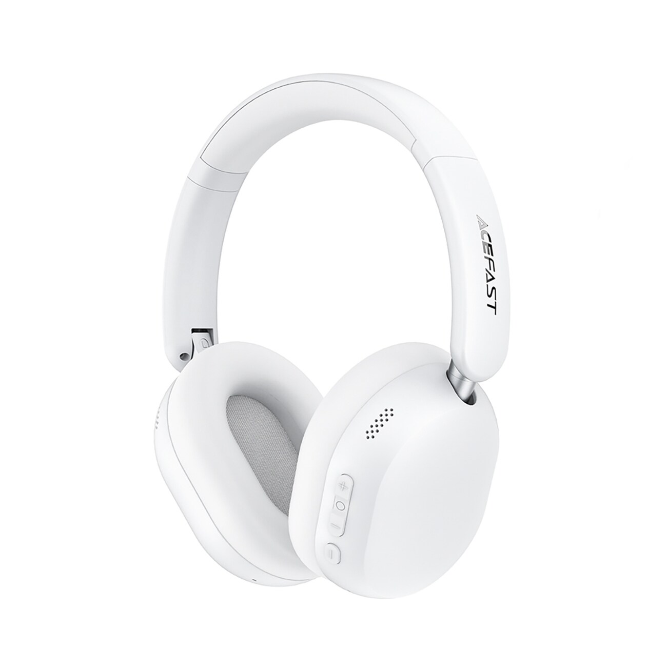 Acefast H12 trådløse on-ear Bluetooth 5.4-hovedtelefoner med ANC – hvid