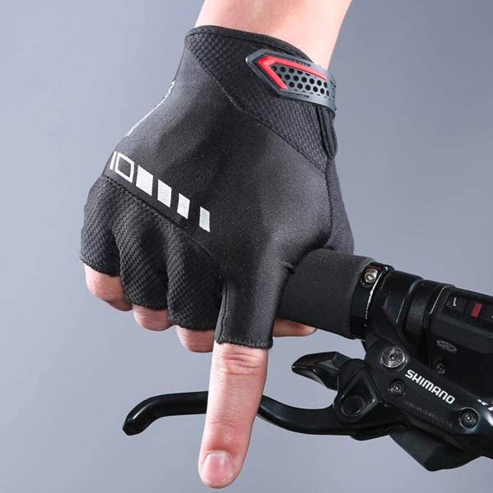 Rockbros S143-BK M cykelhandsker med gelindlæg – sort