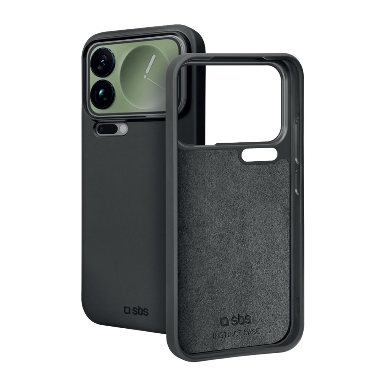 SBS Instinct-etui til Xiaomi 17 Pro Max – Sort