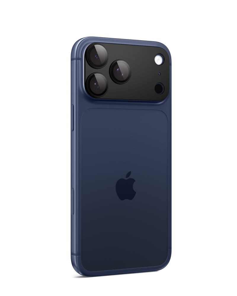 Spigen Optik Pro XL kameralinsglas til iPhone 17 Pro – sort