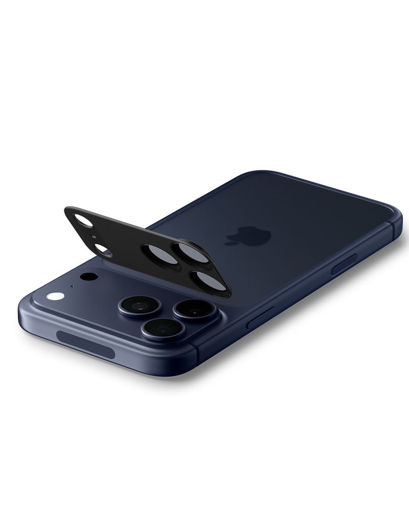 Spigen Optik Pro XL kameralinsglas til iPhone 17 Pro – sort