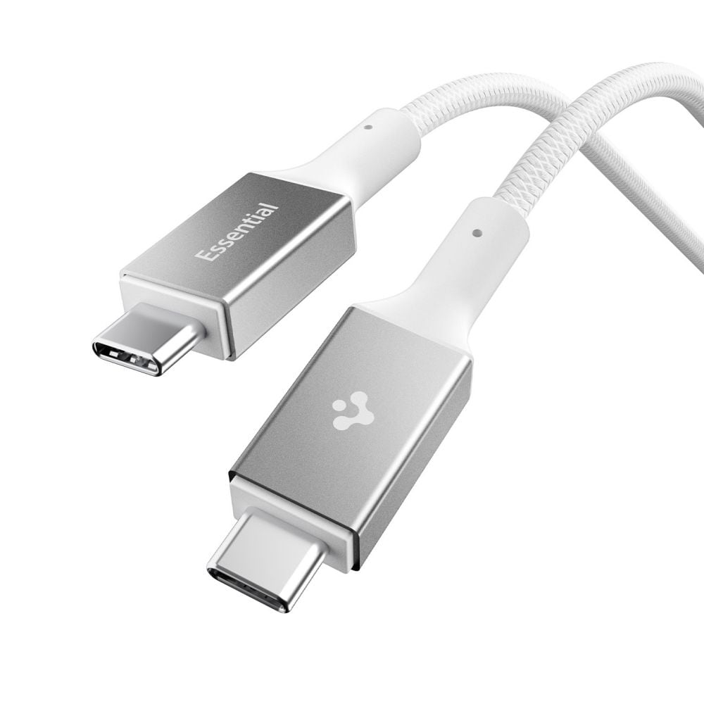 Spigen EB10010CC 100 W, 100 cm kabel – hvid