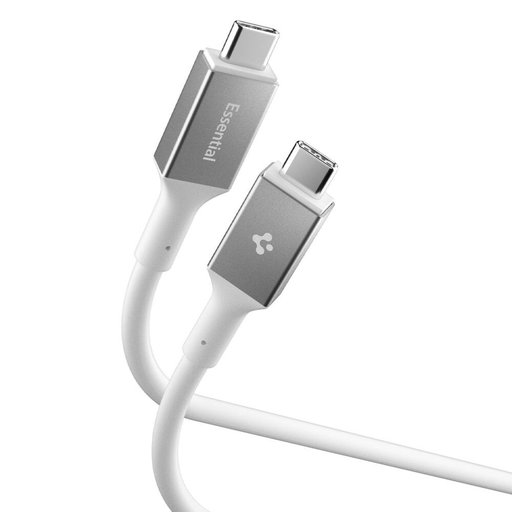 Spigen EB10020CC USB-C-kabel 100 W, 200 cm – hvid