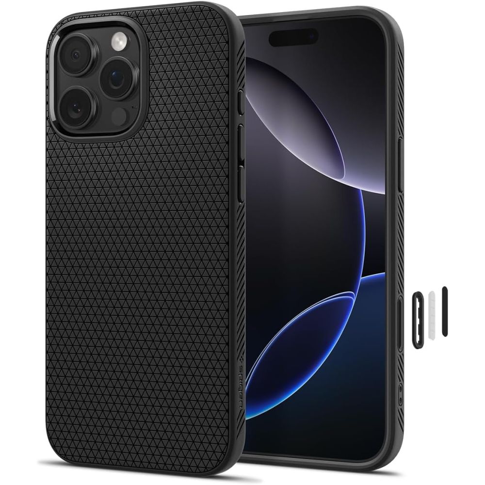 Spigen Liquid Air »T« MagSafe-etui til iPhone 16 Pro Max – mat sort