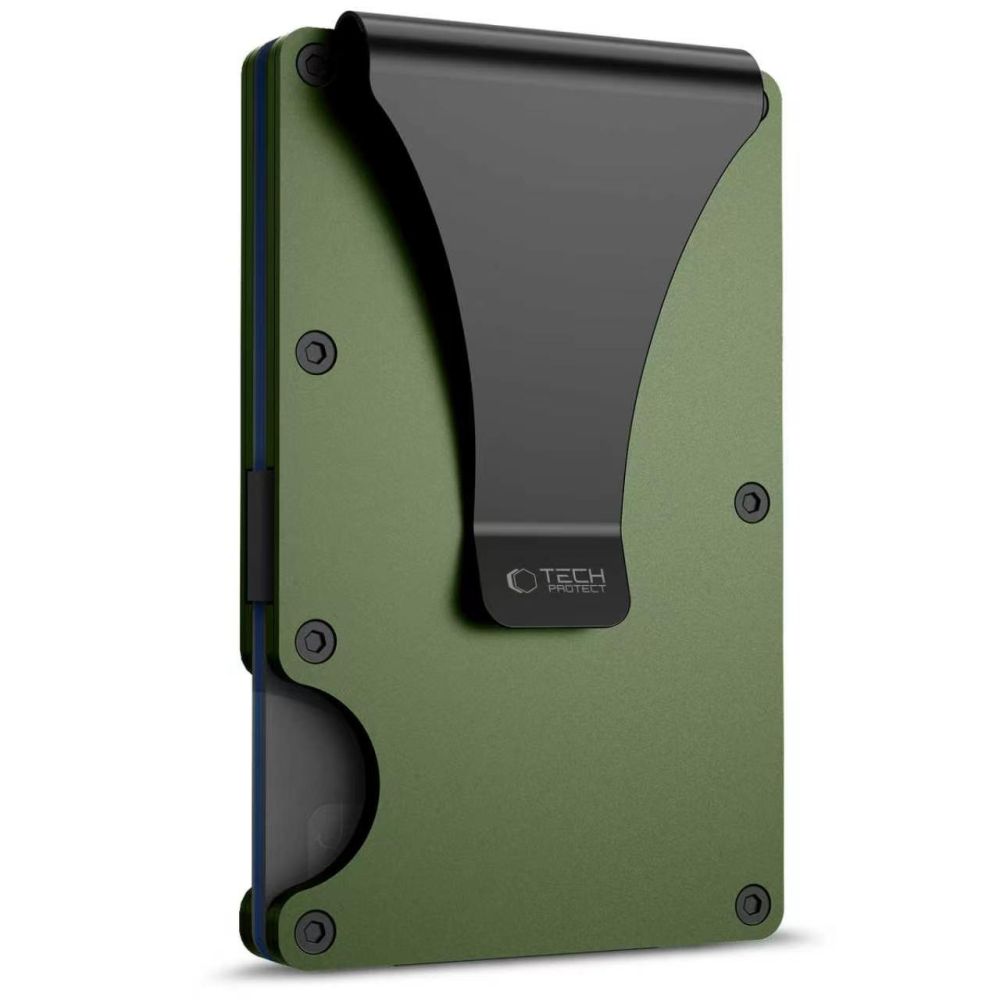 Tech-Protect Thorn RFID-tegnebog – grøn