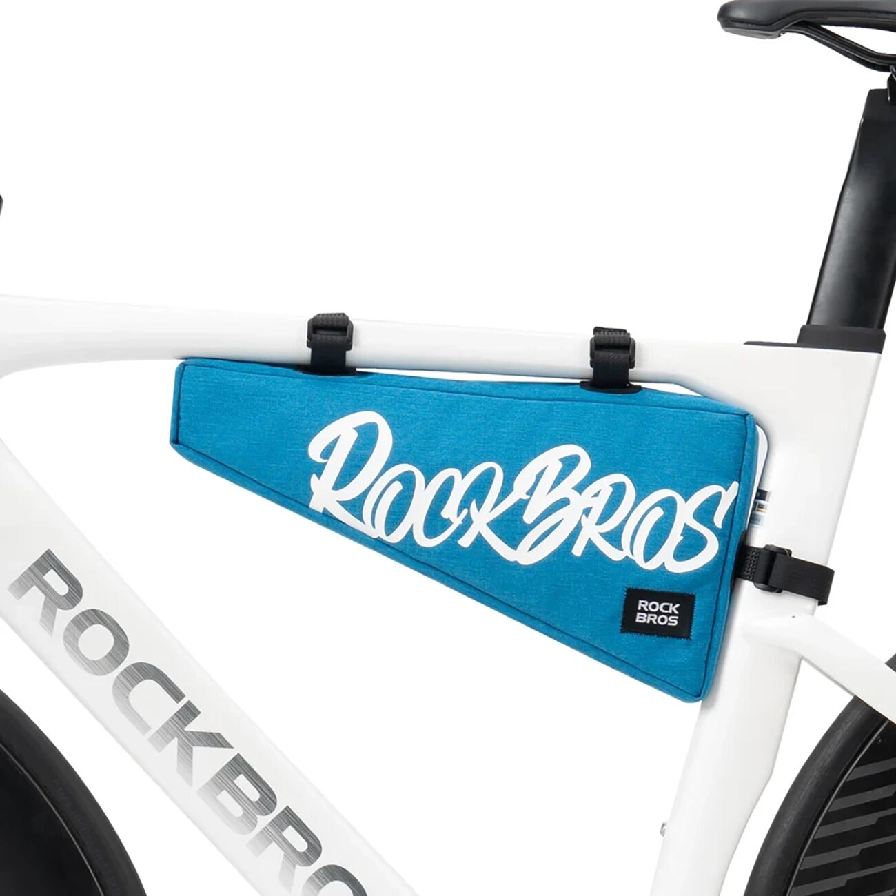 Product Image for Rockbros G008 Flash Journey cykeltaske med trekantet stel, XL, 1,9 l – blå