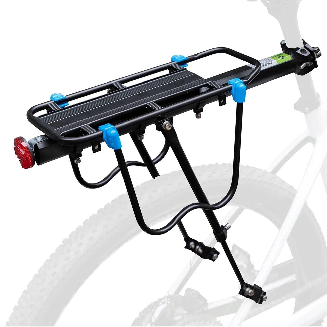 Rockbros Shelves HJ10010 cykelstativ med hurtigmontering og refleks – sort