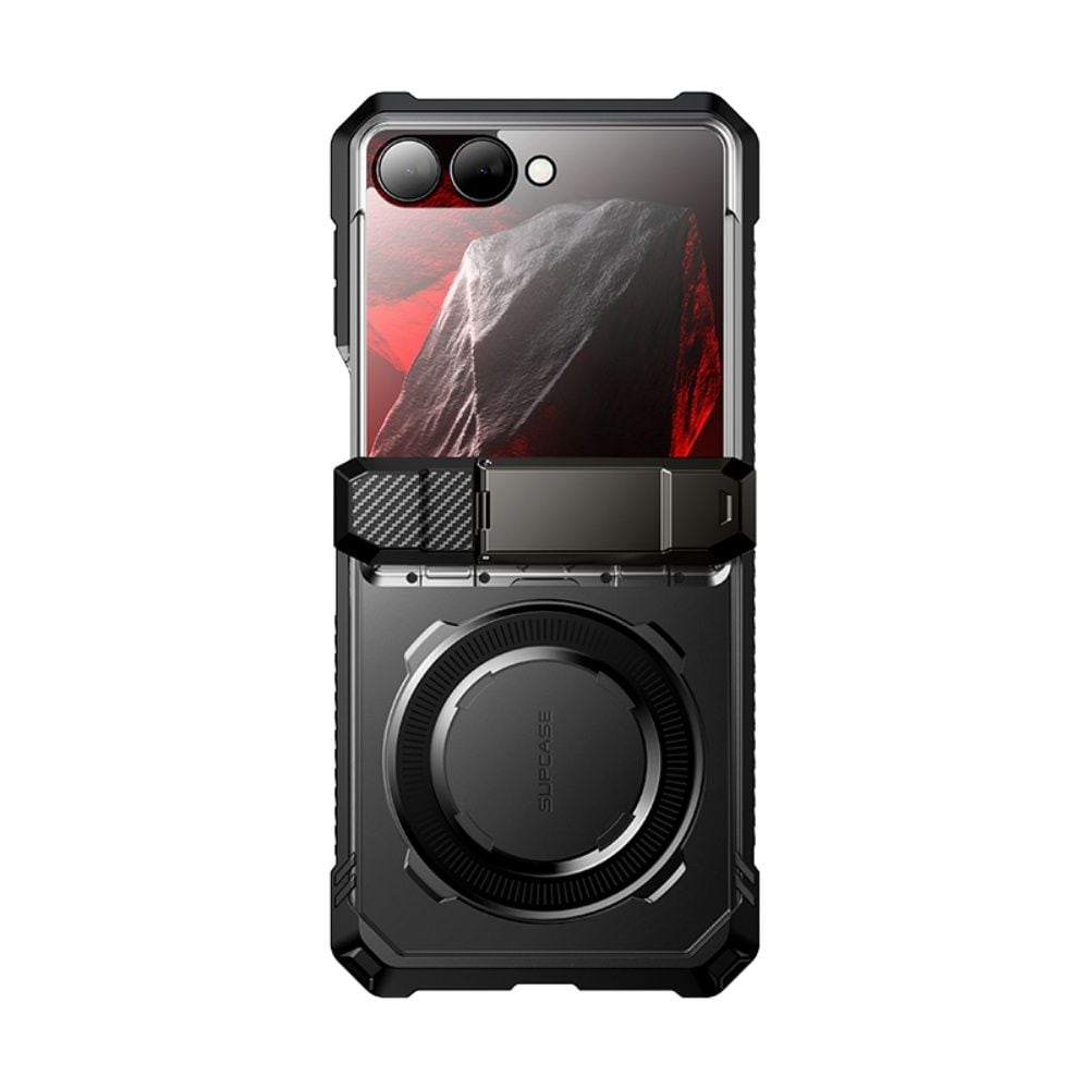 Supcase UB Grip Mag MagSafe-etui til Samsung Galaxy Z Flip 8 – Sort