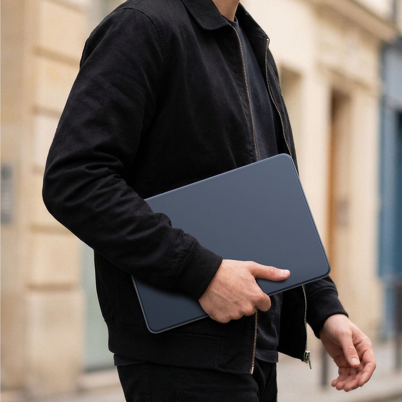 AmazingThing Titan Hardshell-etui til MacBook Neo 13" – Blå