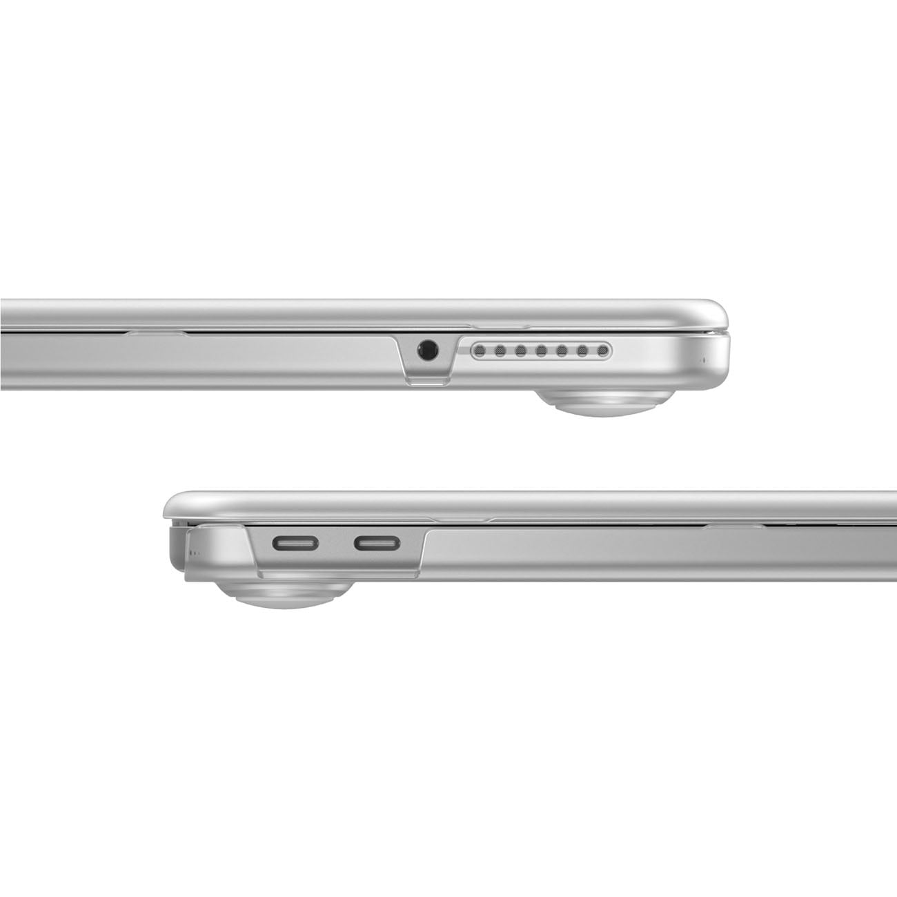 AmazingThing Titan Hardshell-etui til MacBook Neo 13" – gennemsigtigt