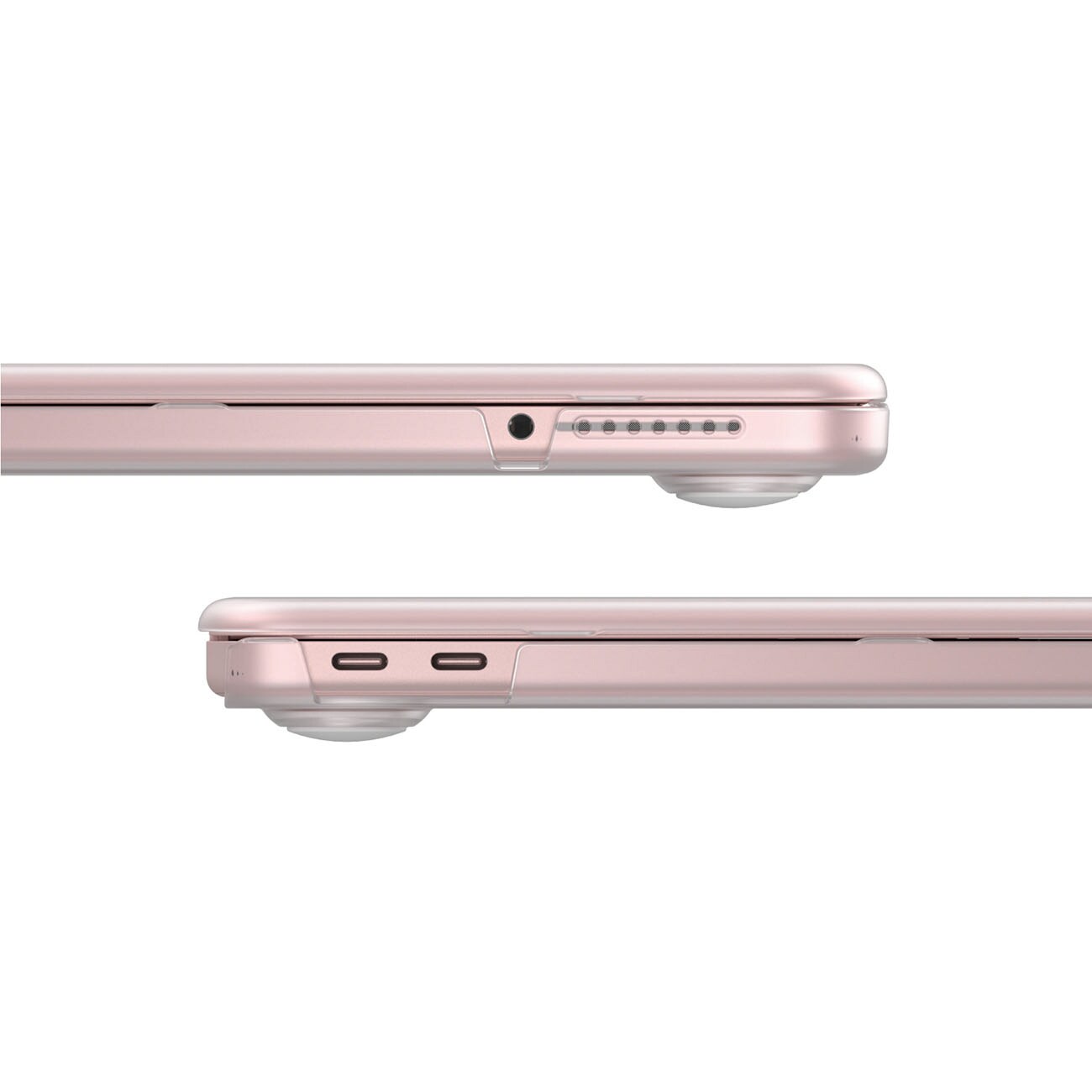 AmazingThing Titan Hardshell-etui til MacBook Neo 13" – lyserød