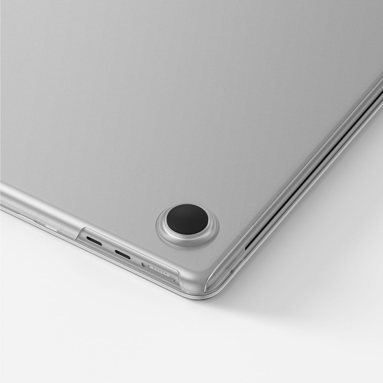 AmazingThing Titan Hardshell-etui til MacBook Air M5 14" – gennemsigtigt