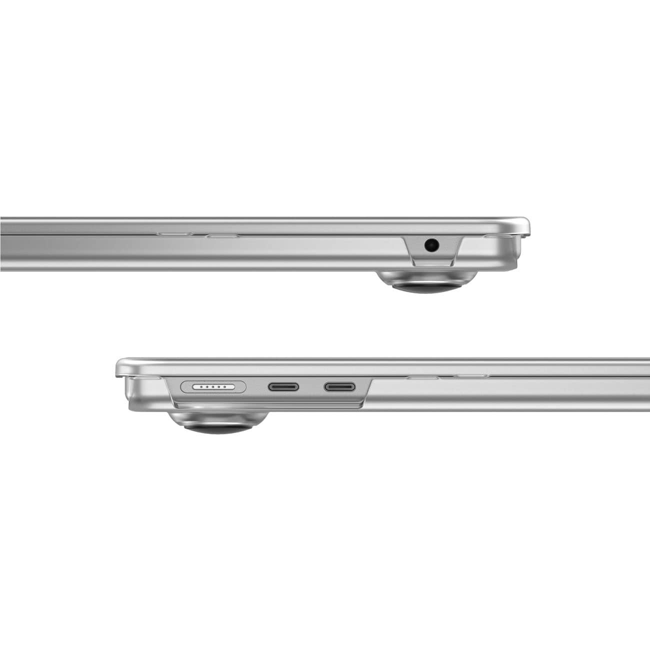 AmazingThing Titan Hardshell-etui til MacBook Air M5 14" – gennemsigtigt