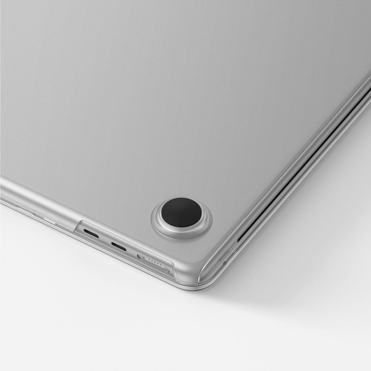 AmazingThing Titan Hardshell-etui til MacBook Air M5 16" – gennemsigtigt