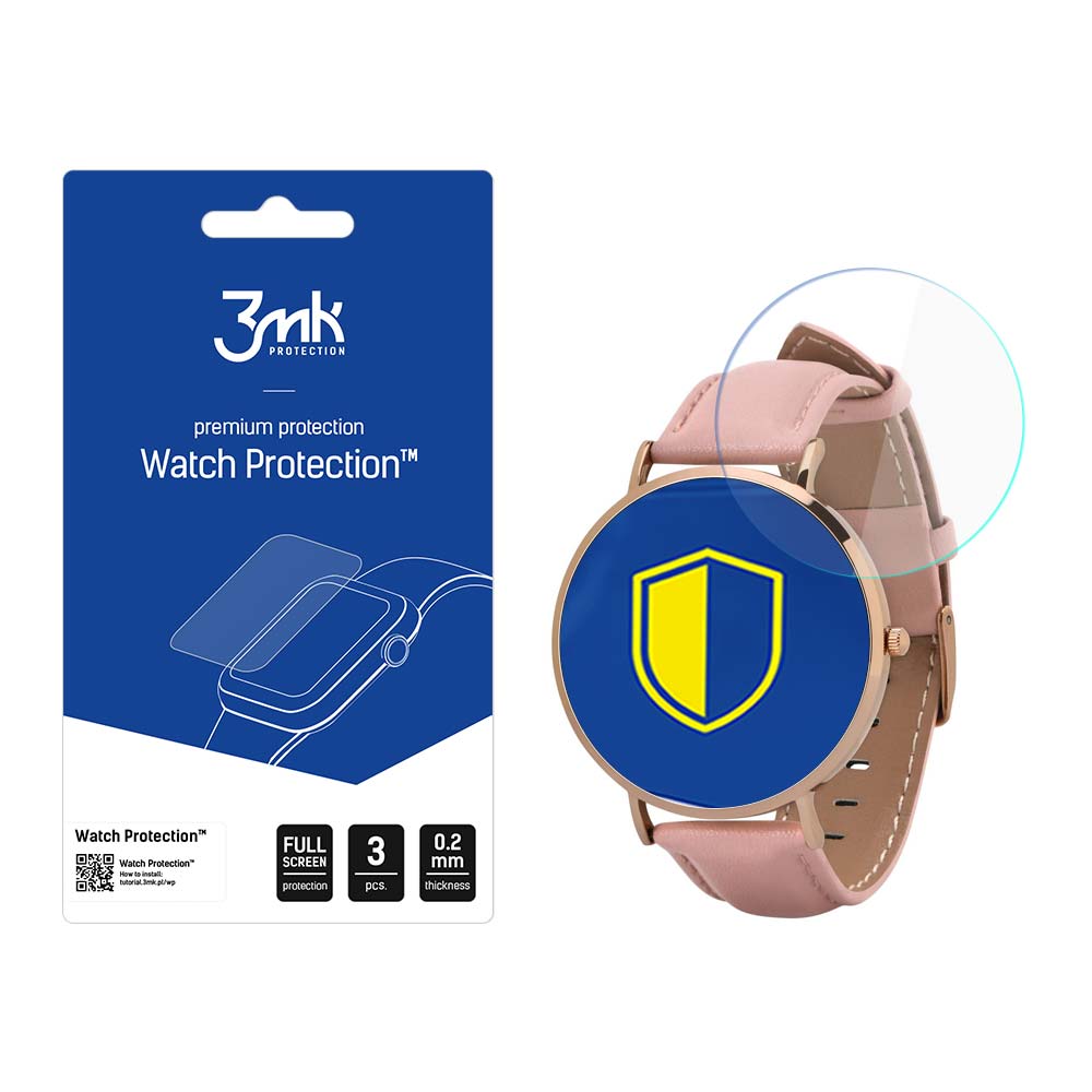 3mk Watch Protection™ v. FlexibleGlass hybridglas på Garett Verona
