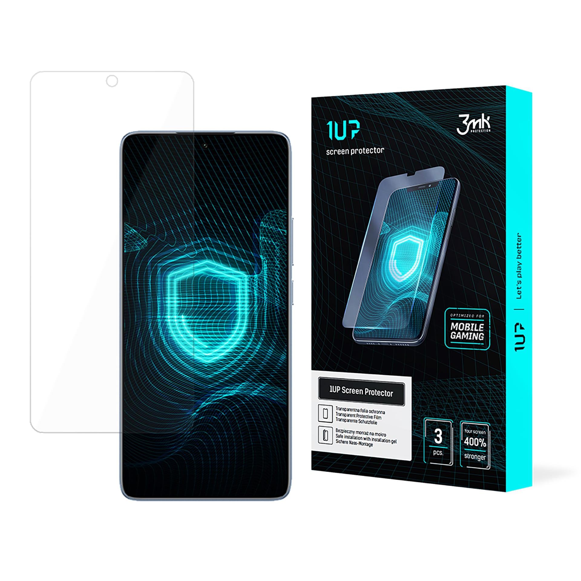 Gaming-folie 3mk 1UP til Xiaomi 14T / 14T Pro