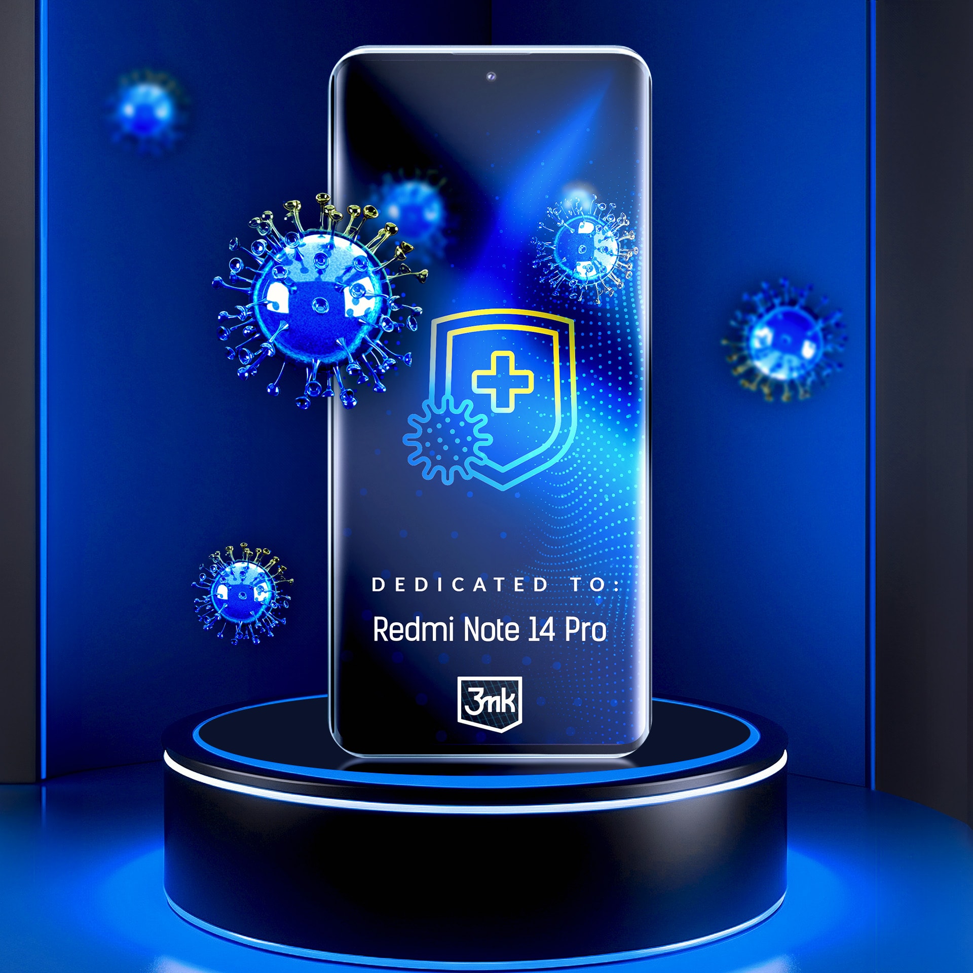 Beskyttelsesfilm 3mk SilverProtection+ til Xiaomi Redmi Note 14 Pro