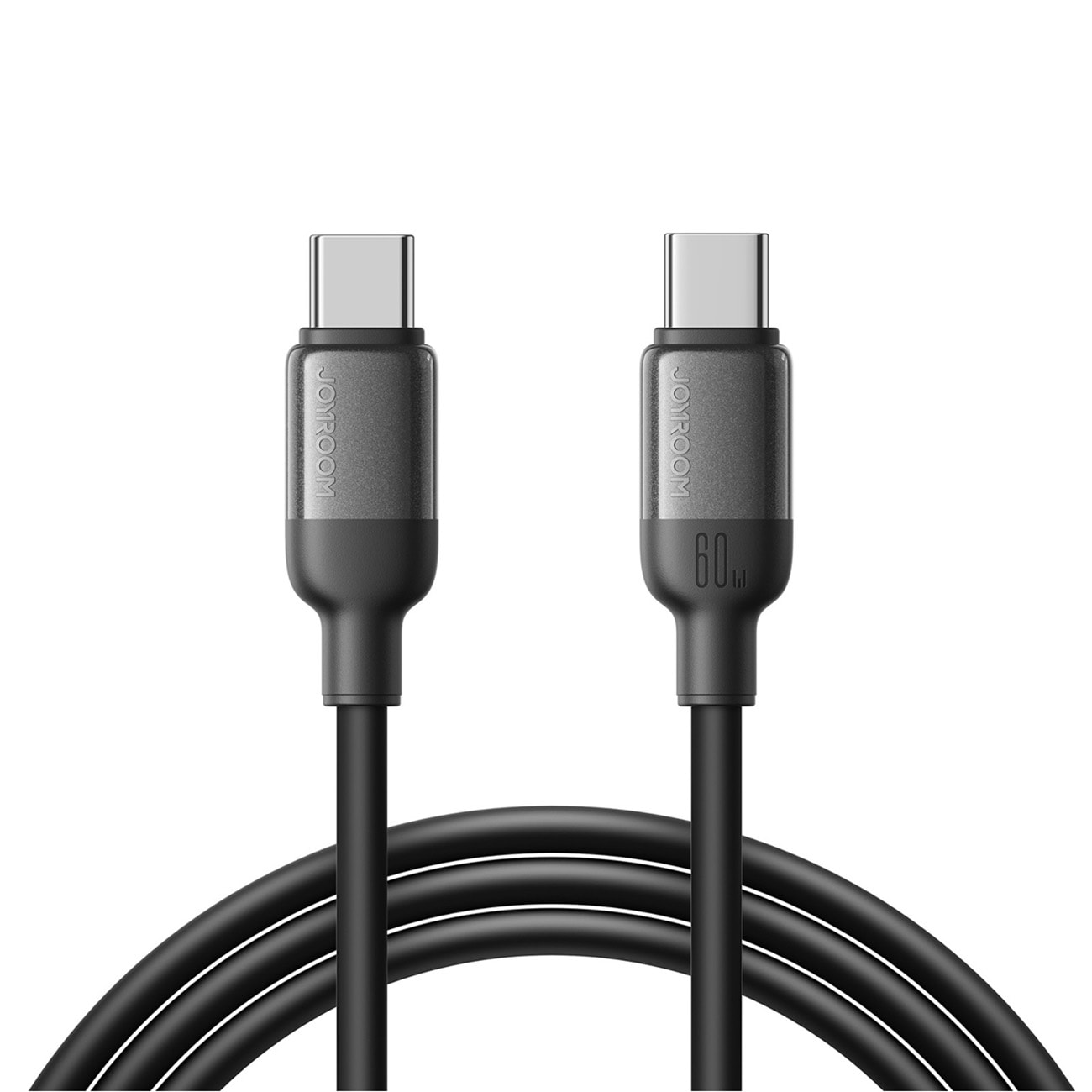 Joyroom S-A62 Lively Series 60 W USB-C – USB-C-kabel 1,2 m – sort