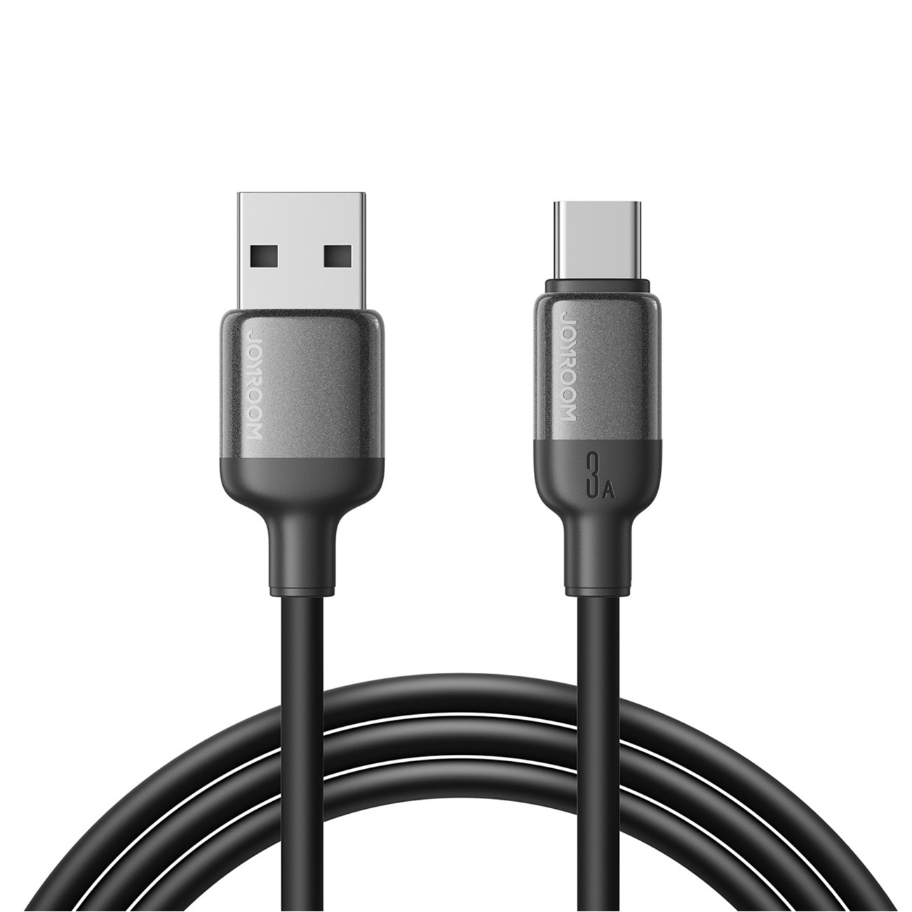 Joyroom S-A62 Lively Series 3A USB-A – USB-C-kabel 1,2 m – sort