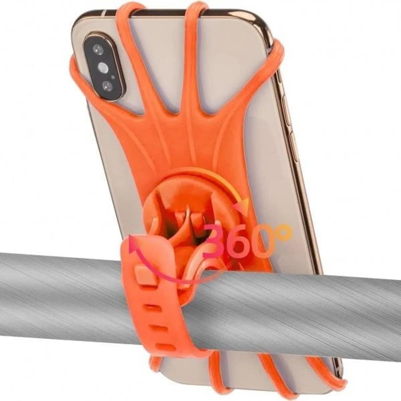 Rockbros LF436 telefonholder til styrklemme – orange