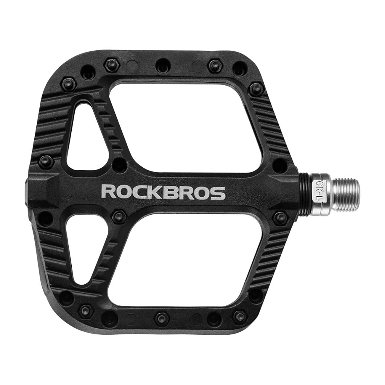 Rockbros 2018-12A cykelpedaler i nylon – sort