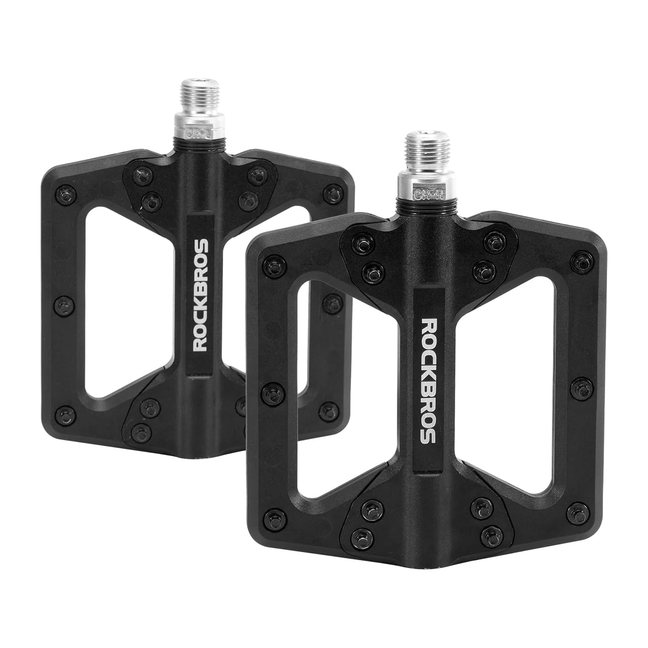 Rockbros 2022-12A cykelpedaler i nylon – sort
