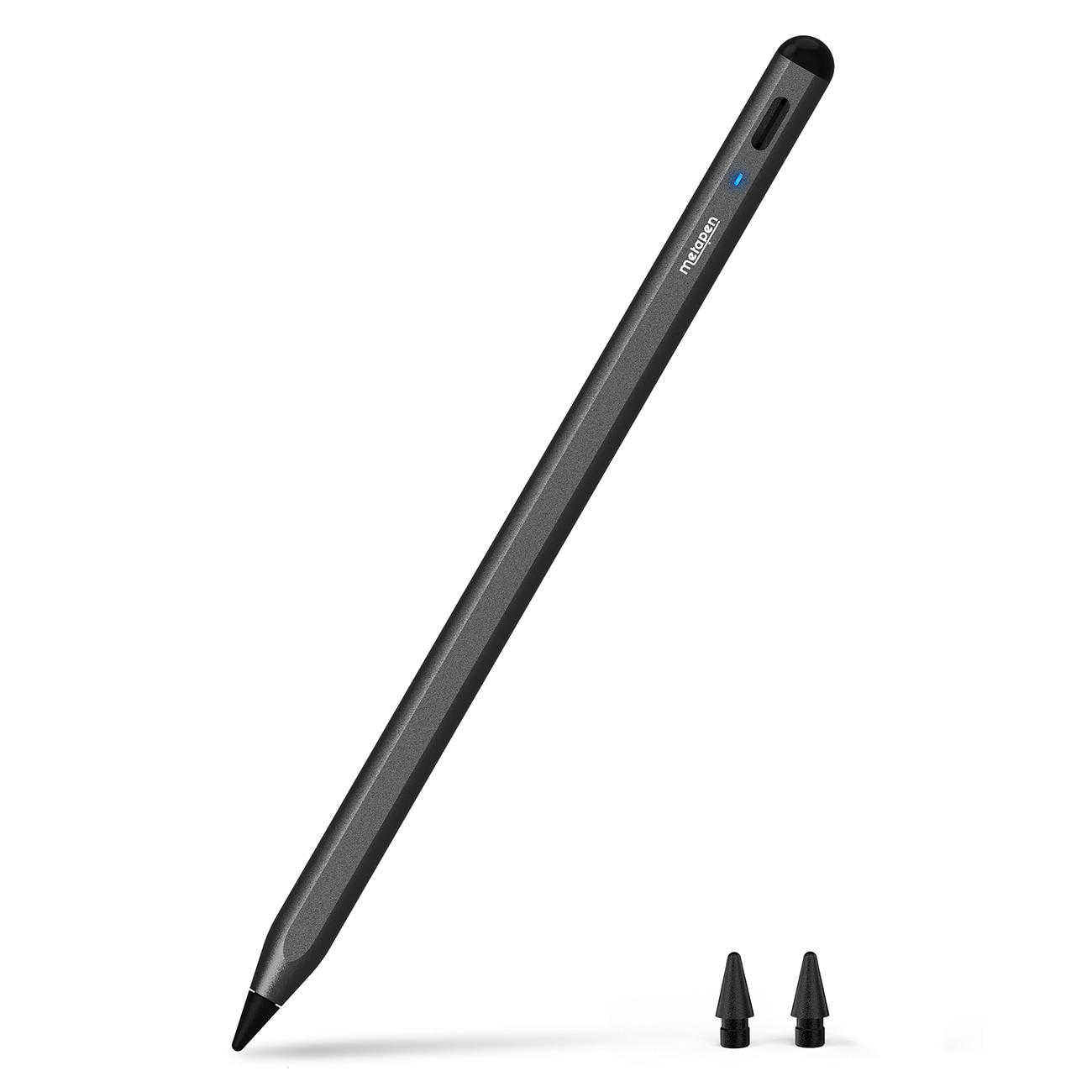 Metapen A8 aktiv stylus til iPad USB-C – sort