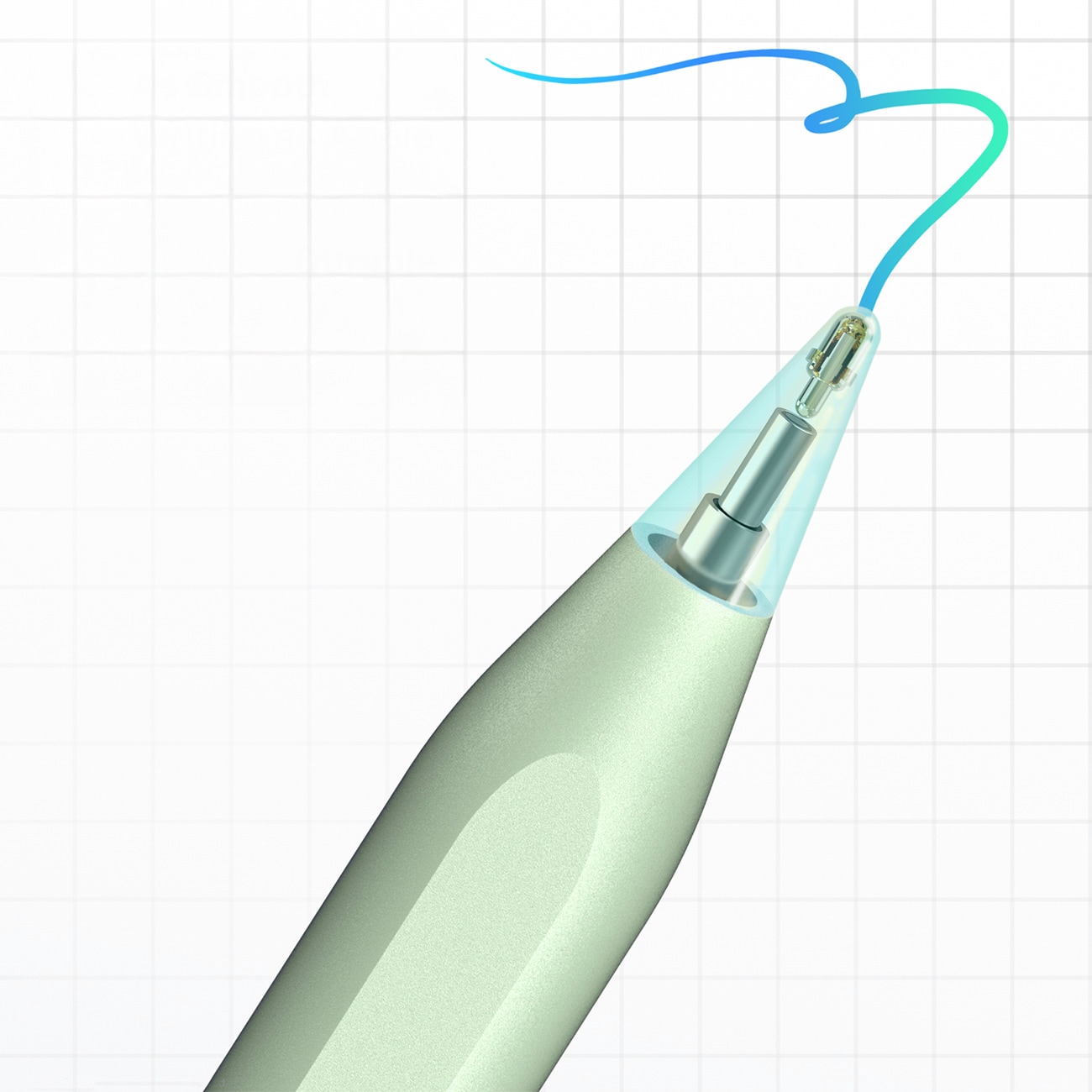 Metapen A8 aktiv stylus til iPad USB-C – grøn