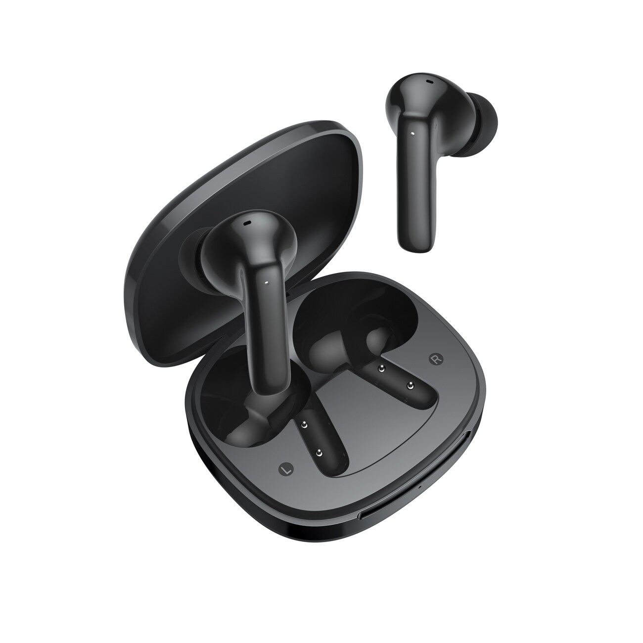 QCY T13 Pro trådløse in-ear-hovedtelefoner med støjreduktion (ANC) – Sort