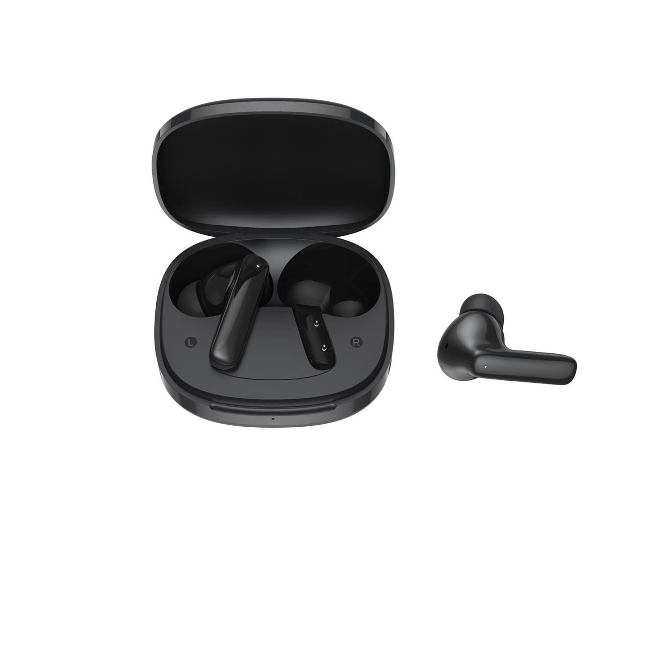 QCY T13 Pro trådløse in-ear-hovedtelefoner med støjreduktion (ANC) – Sort