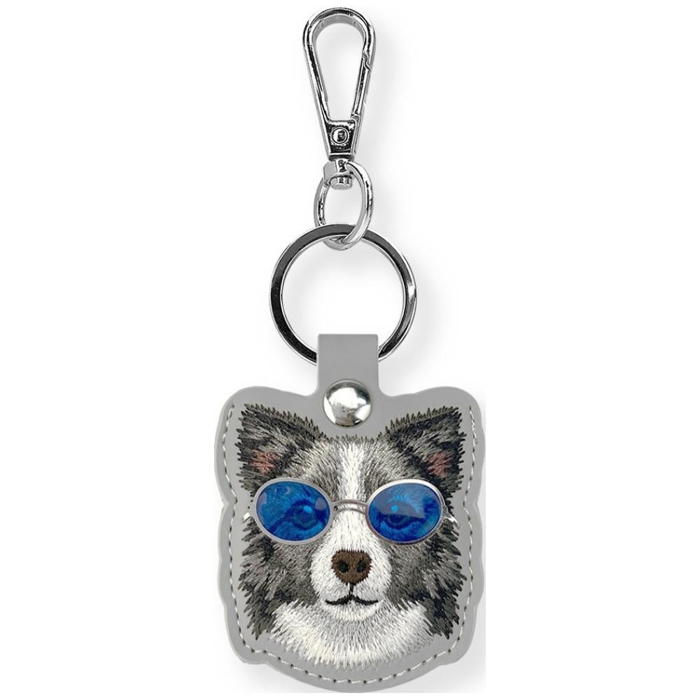 Nimmy Glasses – sejt og sødt etui til hundesporingsenhed – gråt