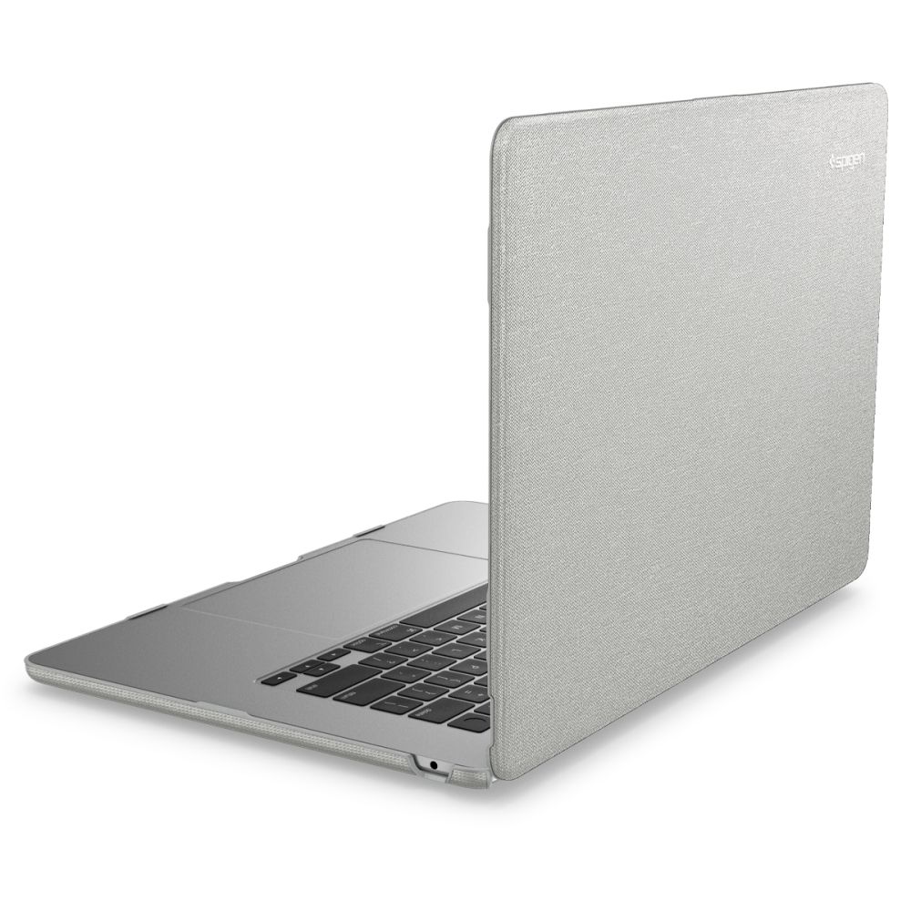 Spigen Urban Fit-etui til MacBook Air 13" 2023 / 2024 / 2025 2026 – Grå