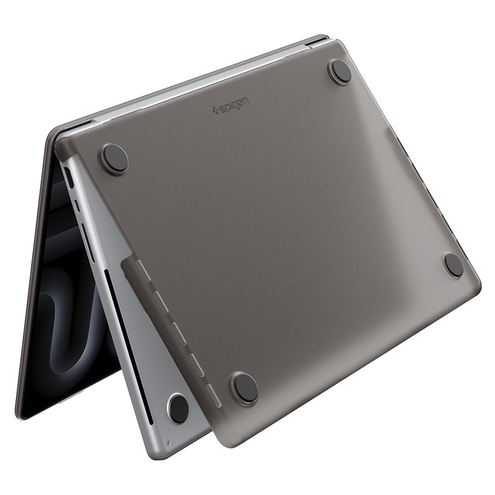Spigen AirSkin-etui til MacBook Pro 16" 2021 / 2023 / 2024 / 2025 / 2026 – Halvgennemsigtigt