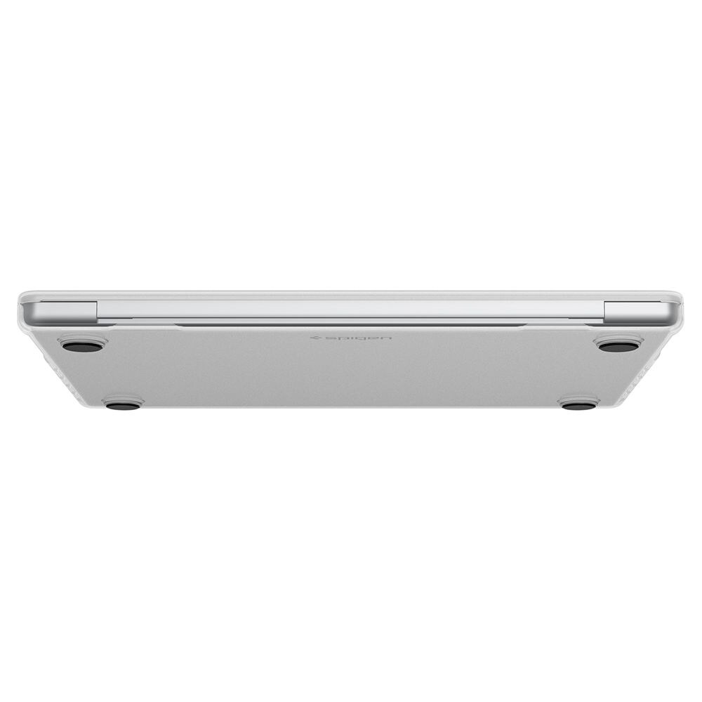 Spigen AirSkin-etui til MacBook Pro 14" 2021 / 2023 / 2024 / 2025 / 2026 – Gennemsigtig, mat