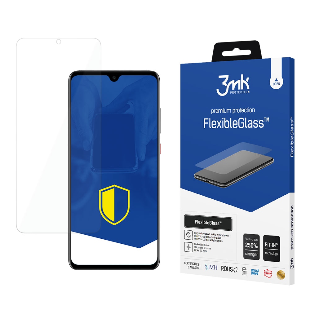 3mk FlexibleGlass™ hybridglas til Huawei Mate 20