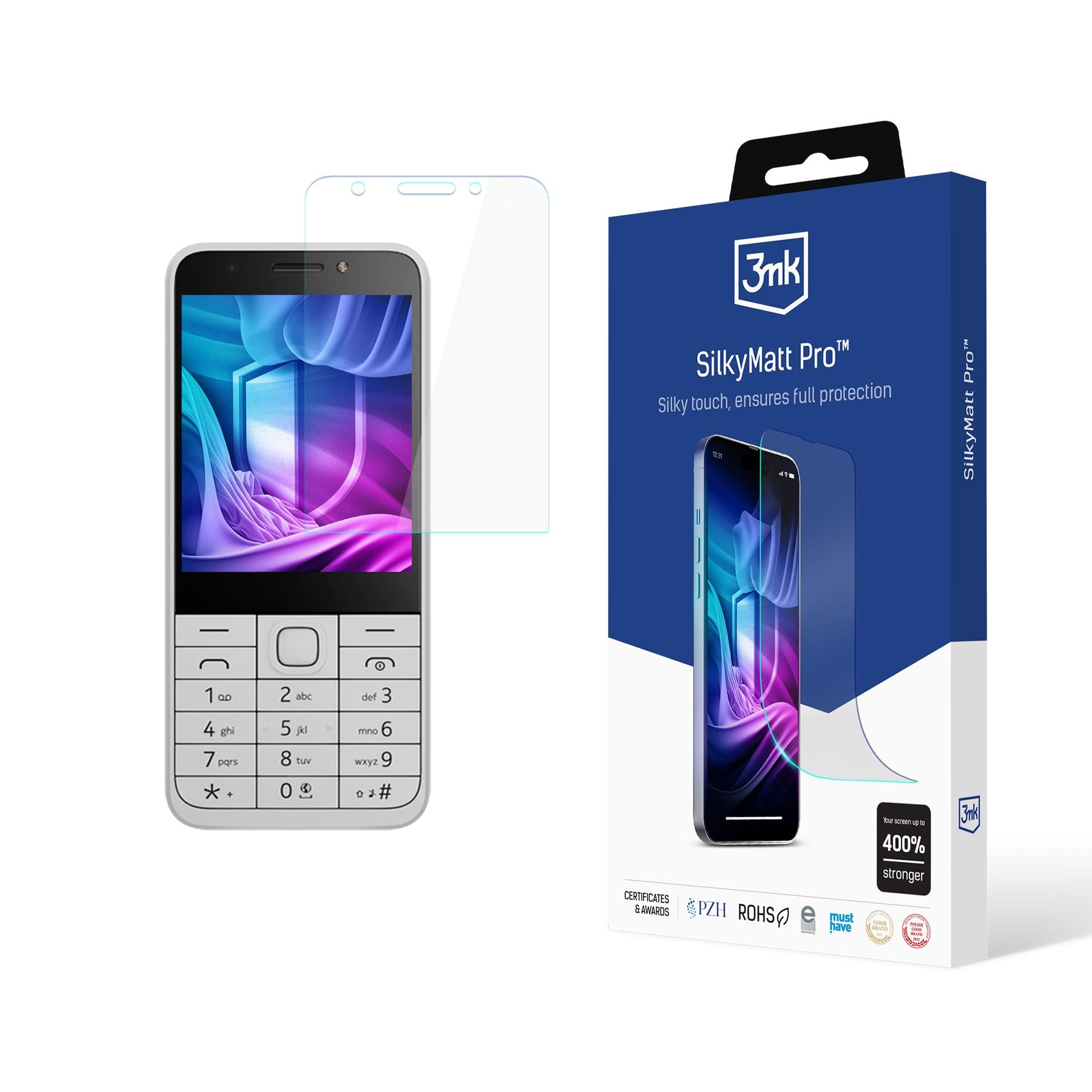 Mat folie 3mk SilkyMatt Pro™ til Nokia 230 DualSim 2024