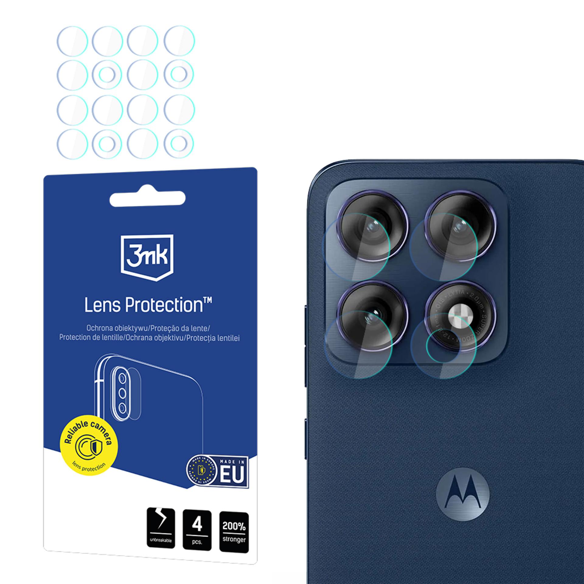 3mk Hybridglas til beskyttelse af kameraobjektivet på Motorola Edge 70 Pro