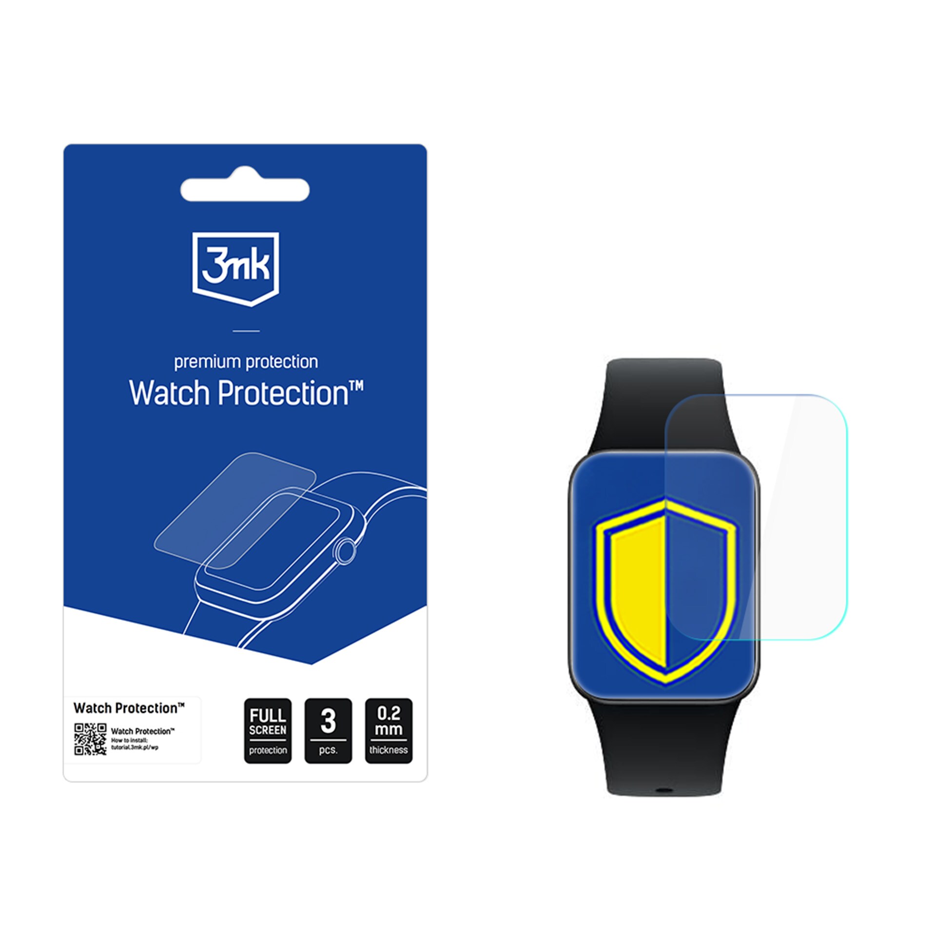 3mk Watch Protection ARC-skærmbeskytter til Xiaomi Smart Band 10 Pro