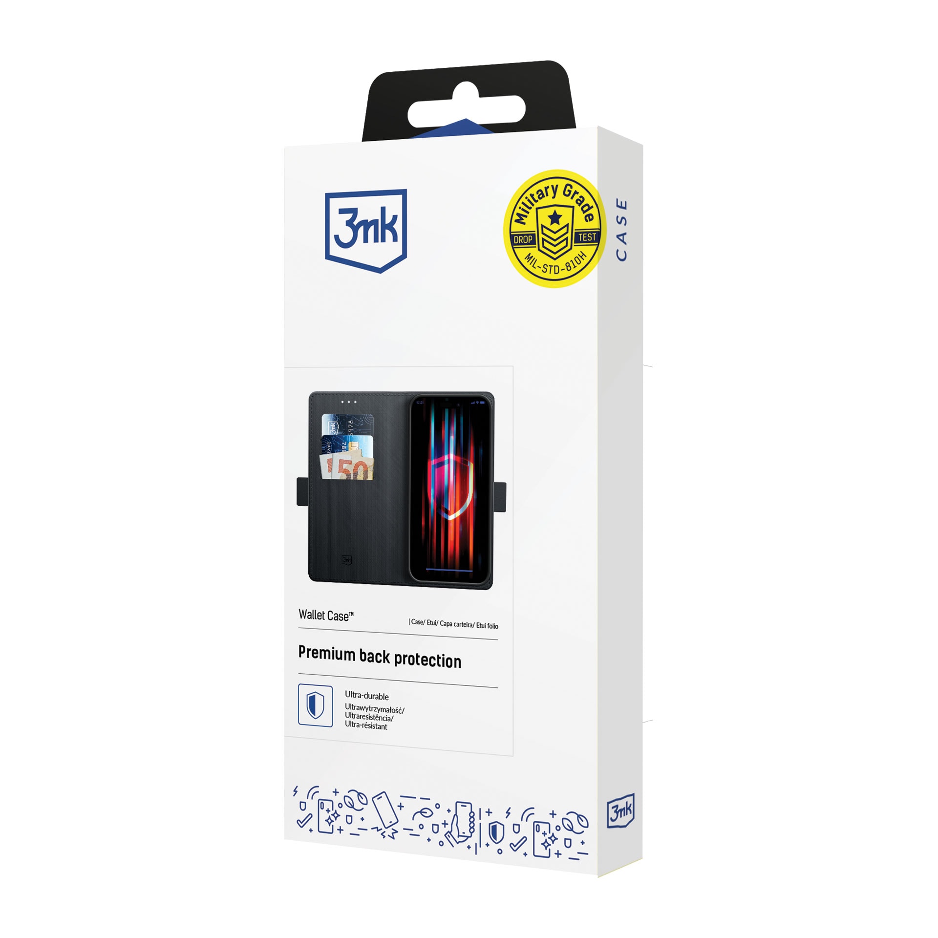 3mk-lommebogset til Xiaomi 17T Pro – sort