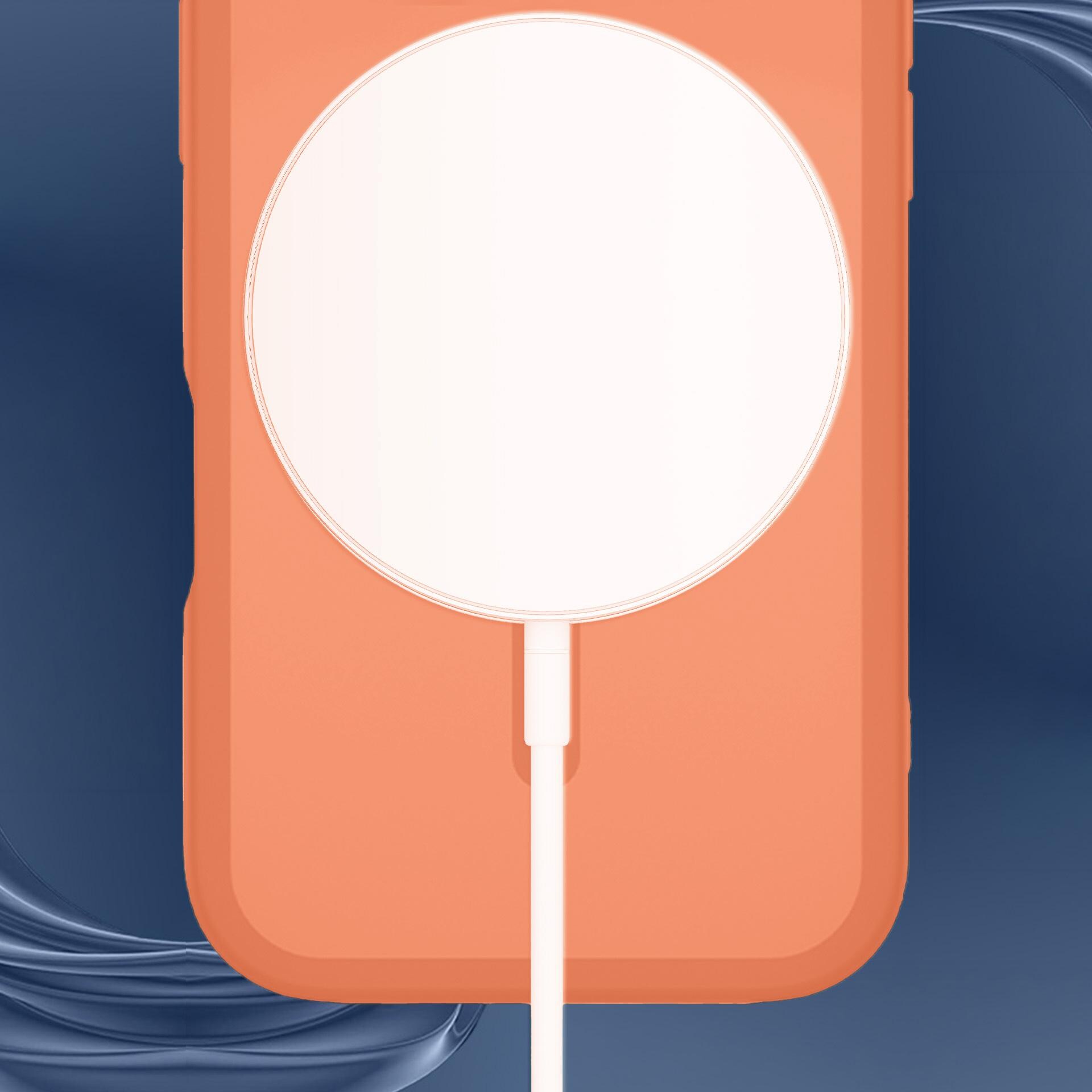 3mk Misty MagCase til iPhone 17 Pro Max / 18 Pro Max – Orange