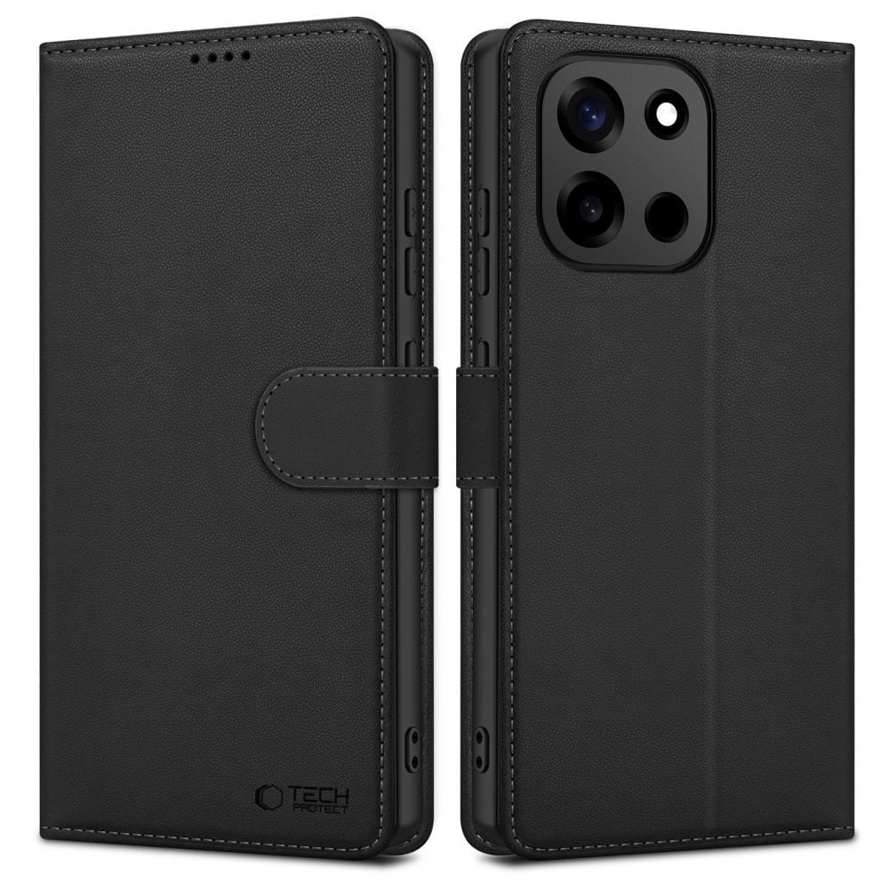 Tech-Protect-lommebogsetui til OnePlus Nord 6 – sort