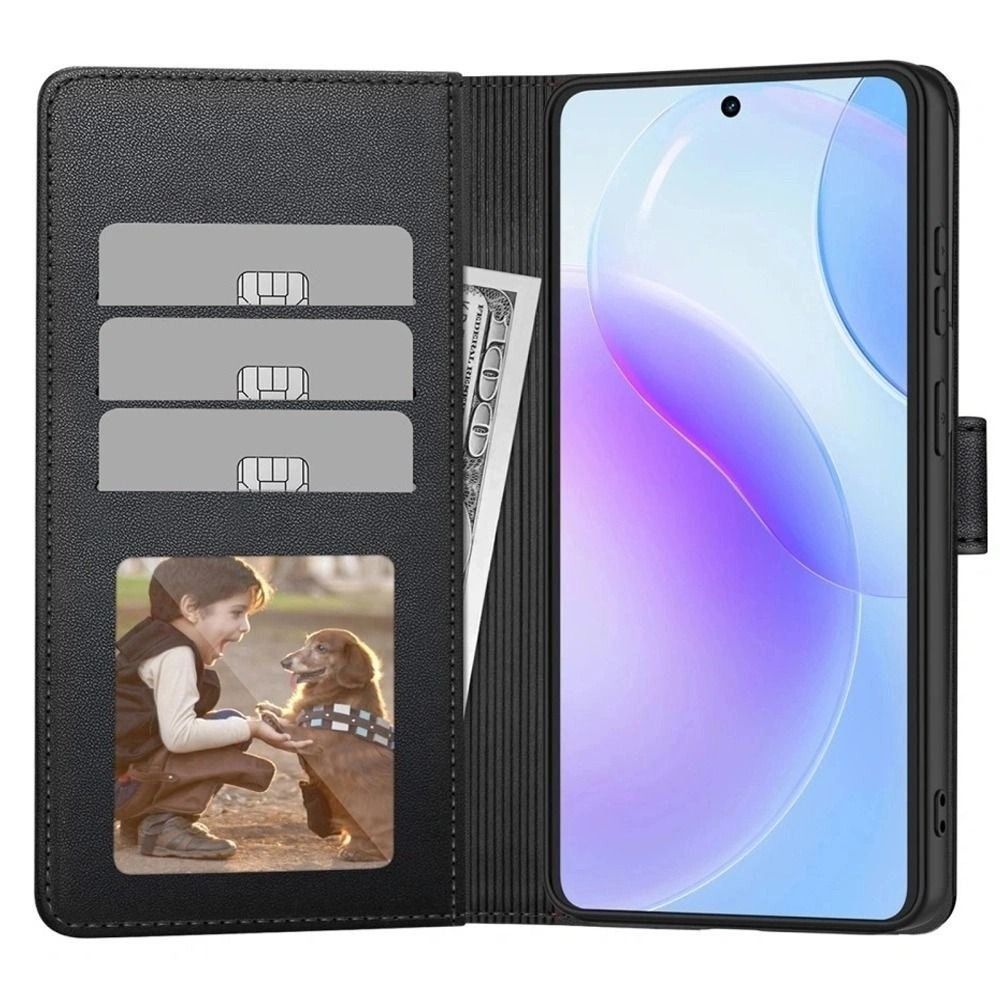 Tech-Protect-lommebogsetui til OnePlus Nord 6 – sort