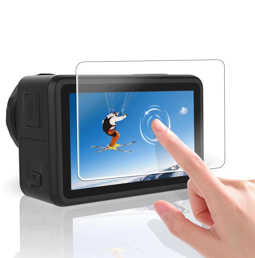 Tech-Protect Glass Fit+ 2-pak hærdet glas til DJI Osmo Action 6