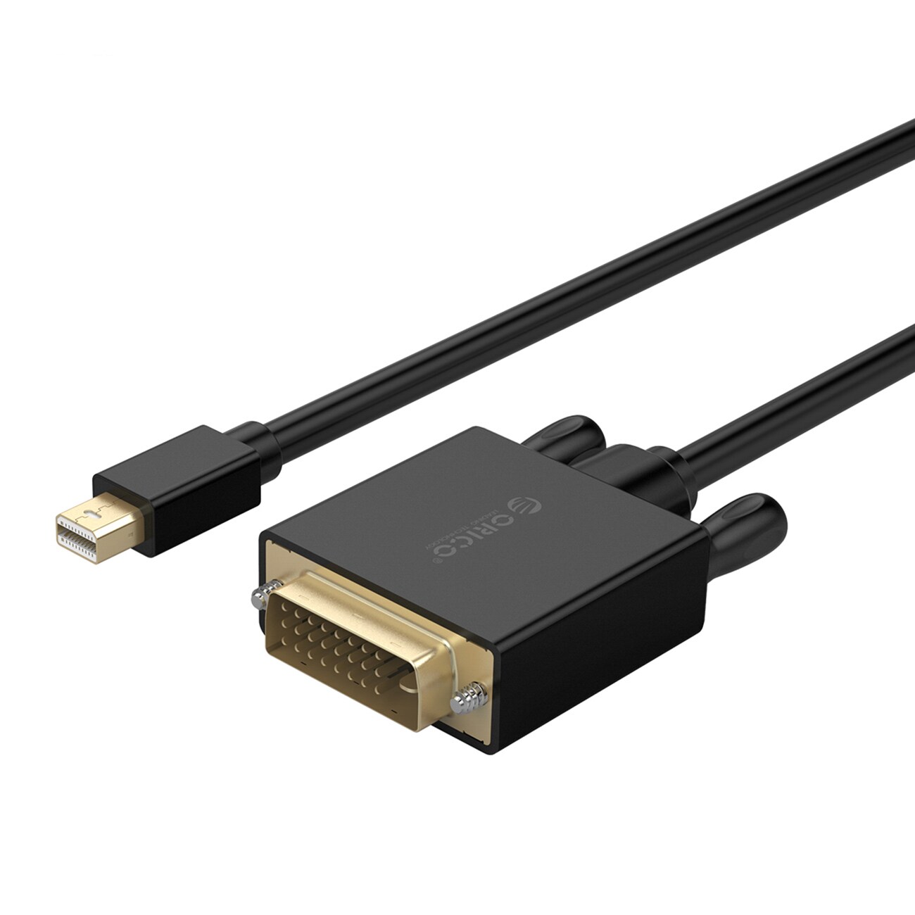 Orico XD-MDTD Mini DisplayPort til DVI Full HD 60 Hz-kabel, 2 m – sort