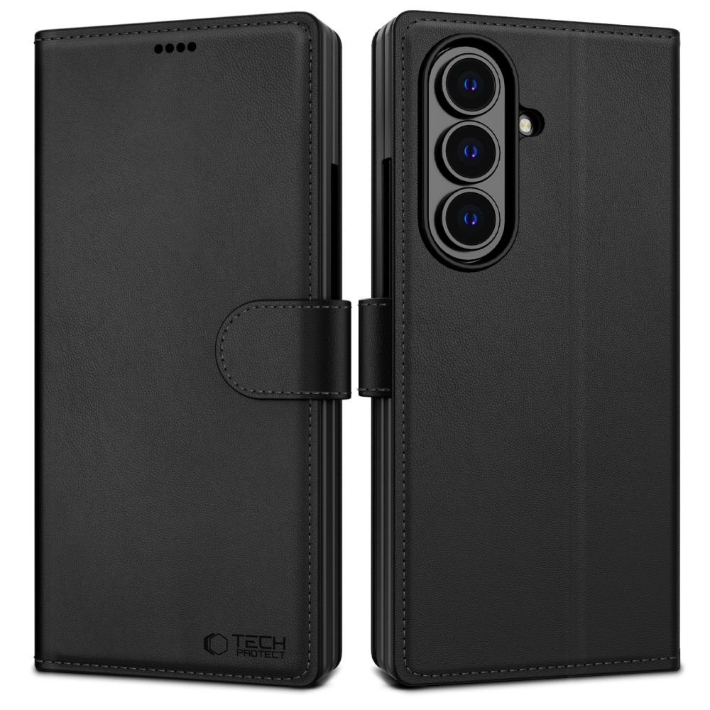 Tech-Protect-lommebogsetui til Samsung Galaxy Z Fold 8 Ultra – Sort