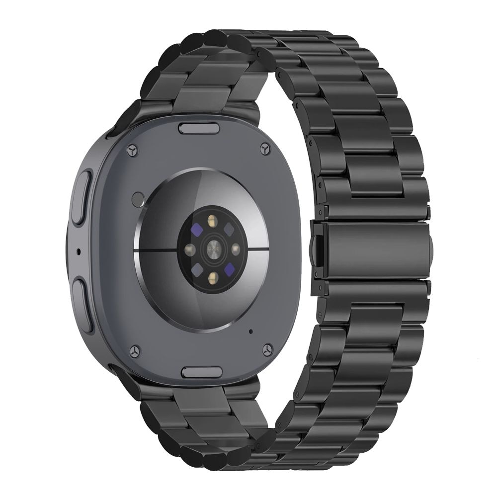 Tech-Protect armbånd i rustfrit stål til Samsung Galaxy Watch 40/44/46 mm – Sort
